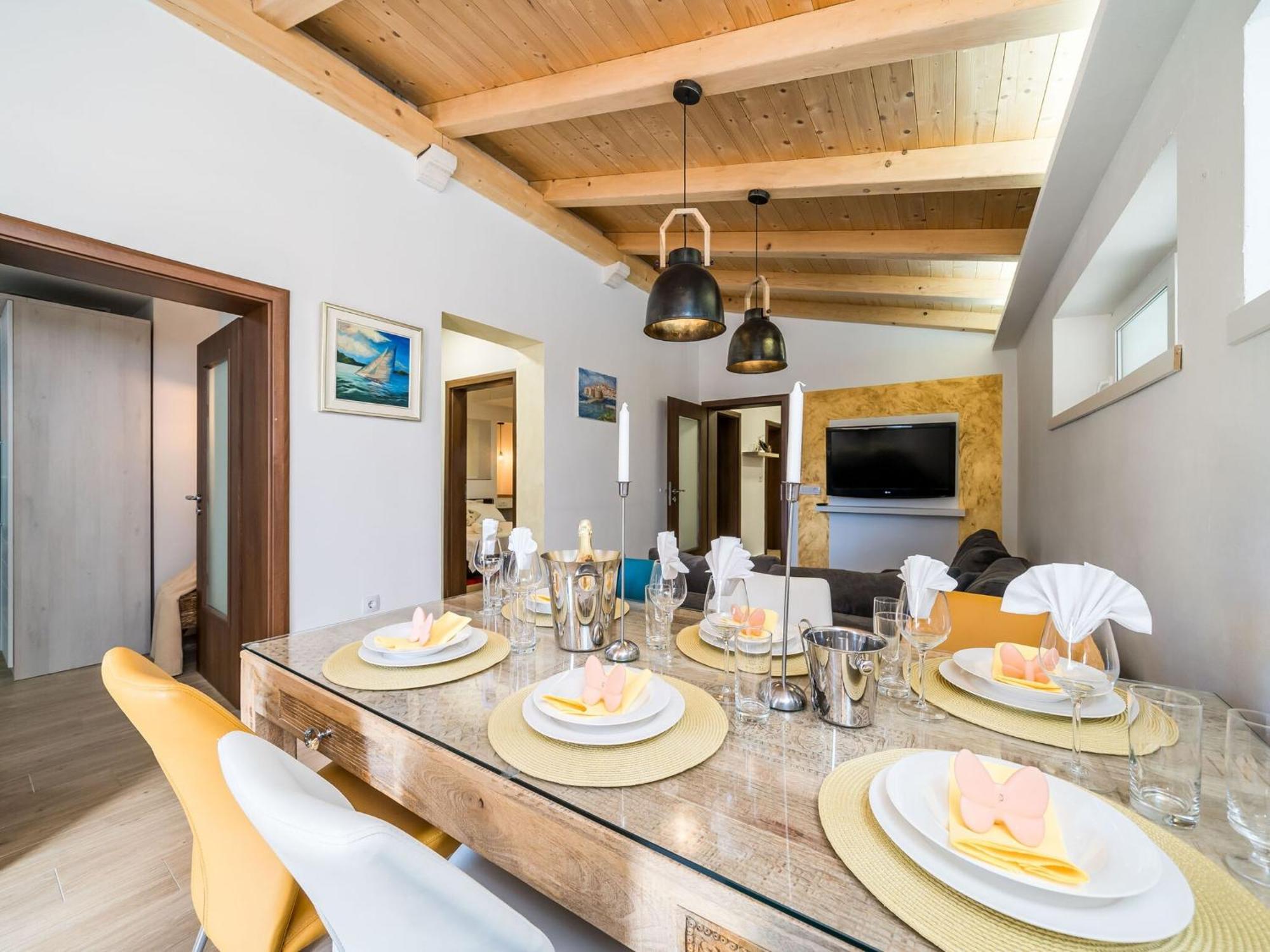 Villa Luciana Residence - Five-Bedroom Villa With Two Pools And Spa Center Млини Экстерьер фото